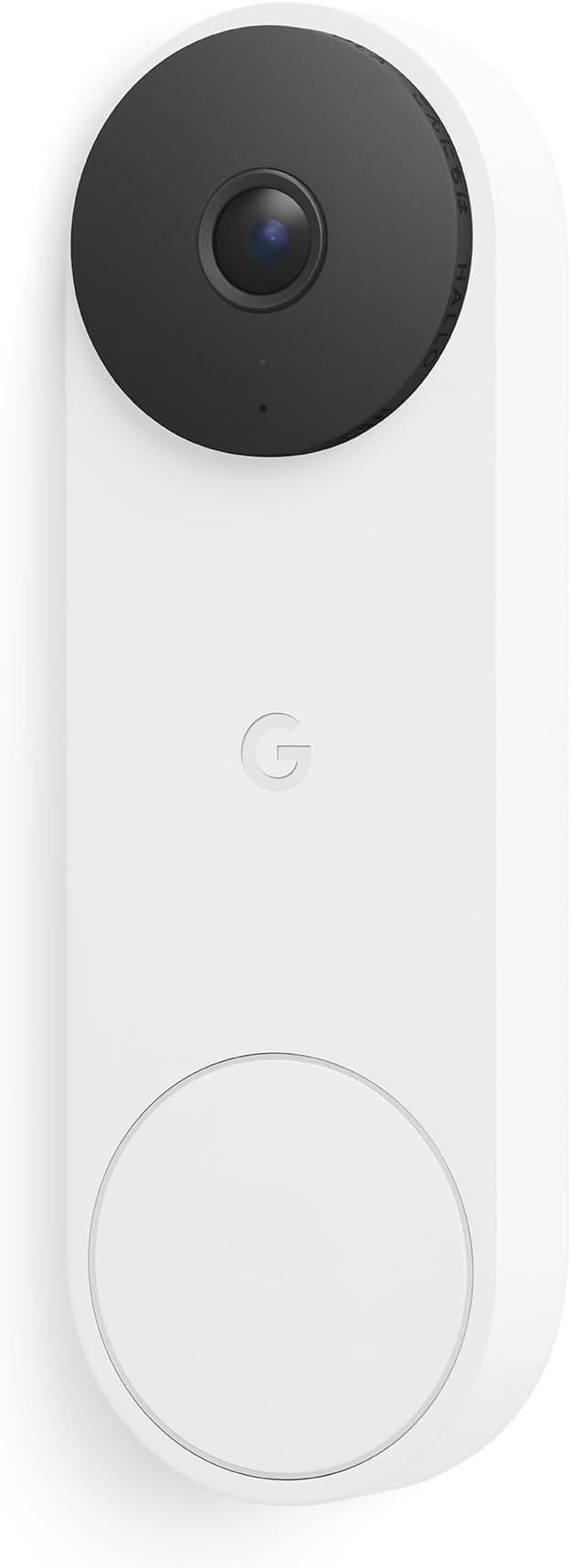 Google Nest Doorbell (Wired, 3rd Gen) - 2K Video, Live View - 2025 - Snow | Video doorbell, 2K HDR, intelligent alerts, color night vision, 2-way audio, works with Google Home & Gemini by Unknown