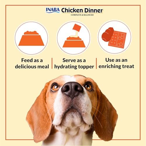INABA Chicken Dinner Wet Dog Food, Beef Veg Variety, 15ct - Image 5