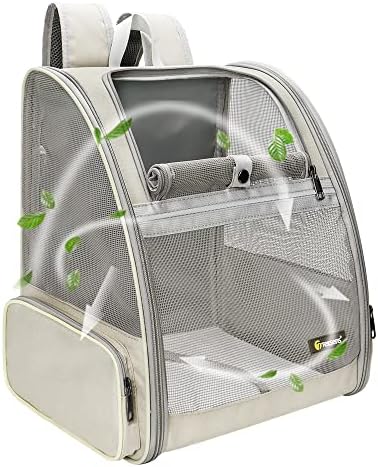 Texsens Innovative Traveler Bubble Backpack Pet Carriers for Cats and Dogs by TEXSENS