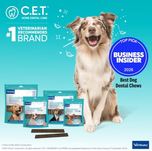 C.E.T. Veggiedent Fr3sh Plaque and Tartar Control Chews for Dogs, Medium - Image 4