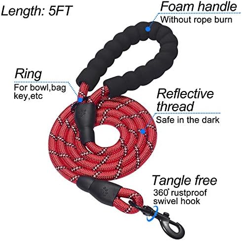 Dog Harness Step-in Breathable Puppy Cat Vest, X-Large, Red - Image 3