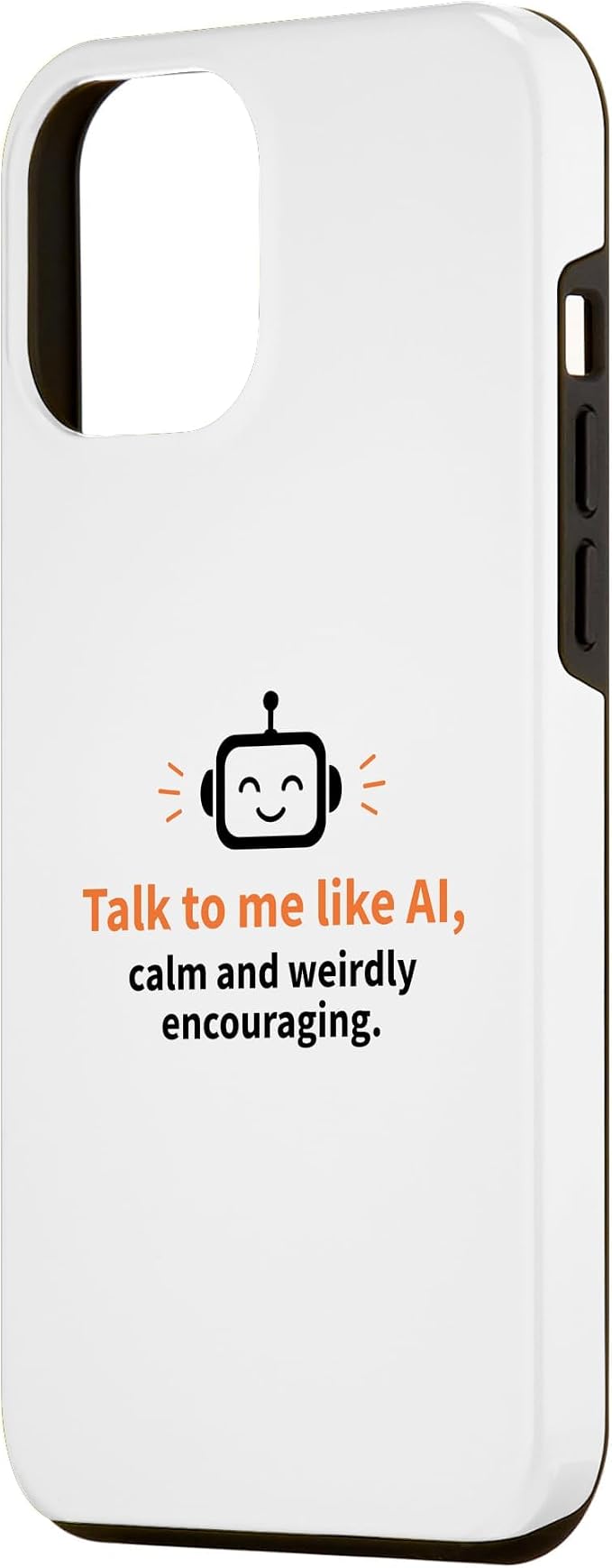 AI Robot Calm Encouraging Tech Support Case for iPhone 12 Pro Max - Image 2