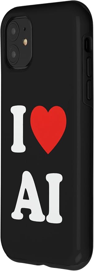 I AI Stem Lover AI Tech Enthusiast Case for iPhone 11 - Image 2