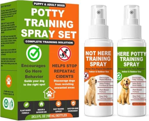 Dog Potty Training Spray Set for Puppies Dogs by Unknown