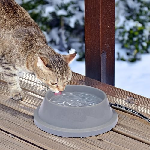 K&H Heated Water Bowl, Thermal-Bowl for Cats & Dogs, Safety Listed 12W - Image 2