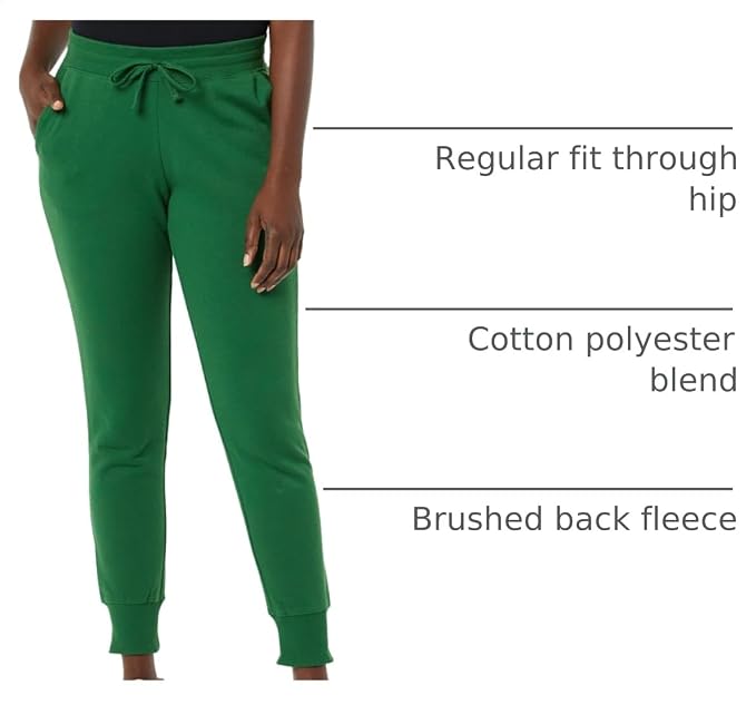Amazon Essentials Women's Fleece Jogger Sweatpant (Available in Plus Size) - Image 4