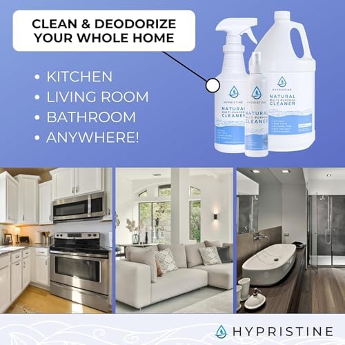 Hypristine Natural Surface Cleaner, 32oz Spray & 2 Pack of 1 Gallon Bottles - Image 3