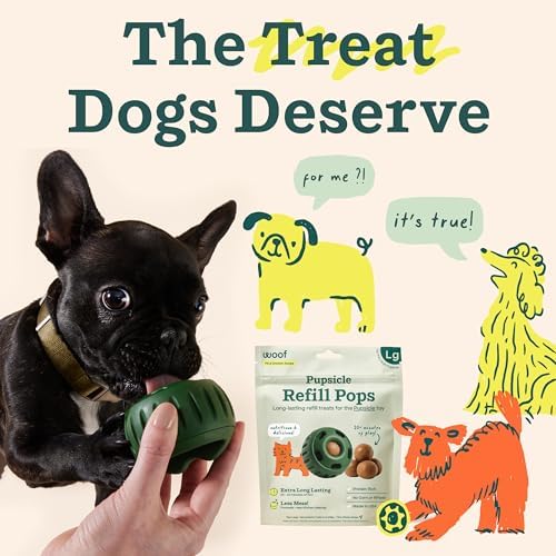 WOOF Pupsicle Chicken Refill Pops Dog Treats, Large, 7 Count, 3 Pack - Image 7