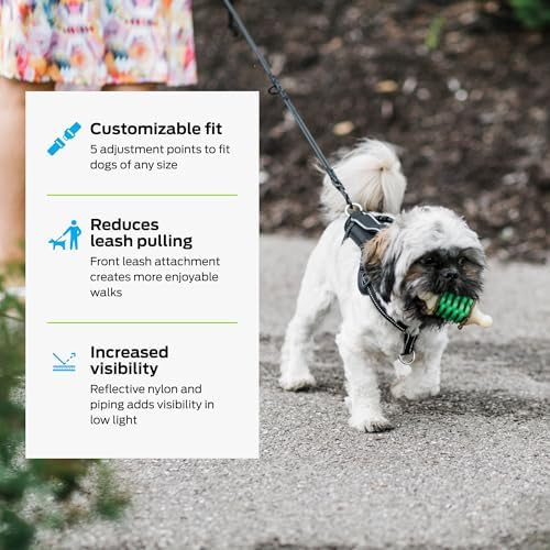 Premier Pet No Pull Comfort Dog Harness, Black, Small - Image 3