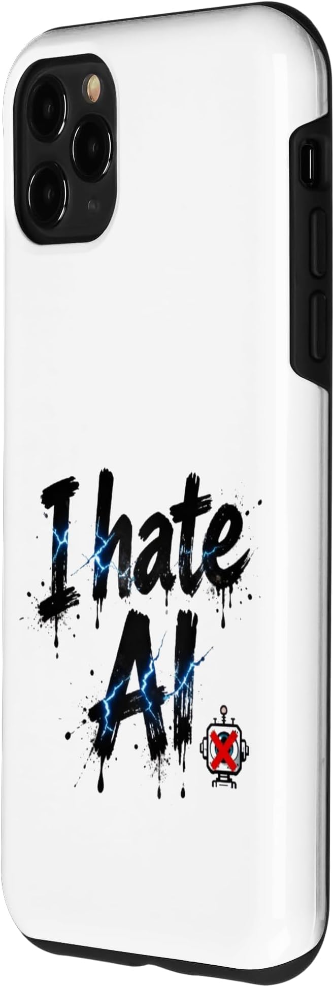 I Hate Ai Case for iPhone 11 Pro Max - Image 2