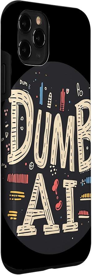 iPhone 11 Pro Dumb AI Stamp Costume Case - Image 3