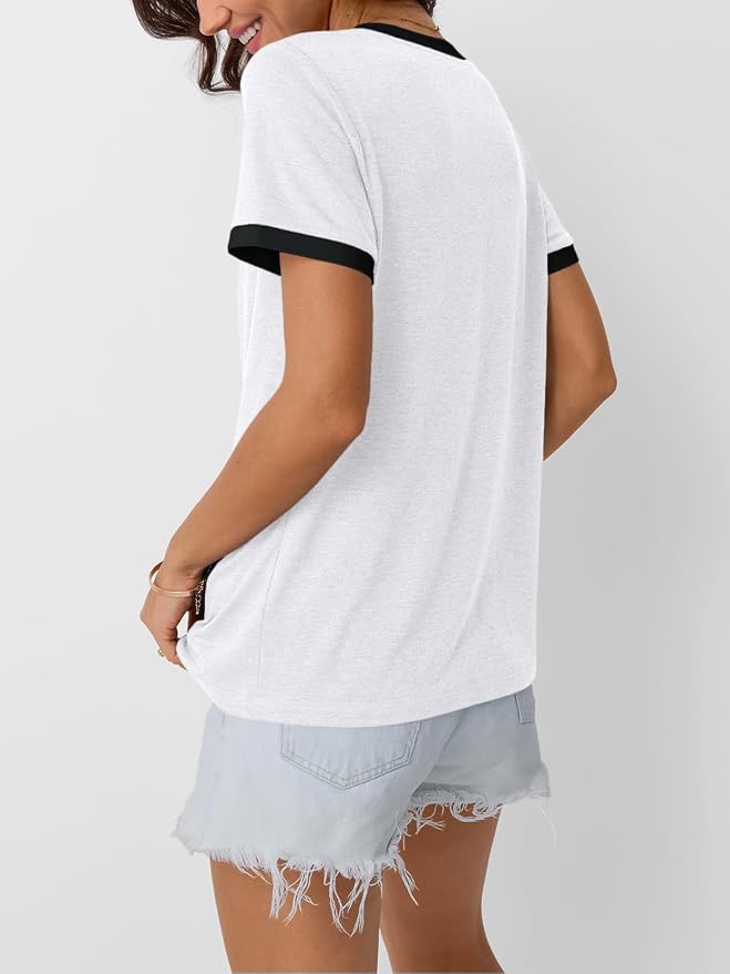 AUTOMET Womens Short Sleeve T-Shirts Summer Tops Casual Soft Tunic V Neck Basic Workout Clothes Spring Fashion Outfits 2026 - Image 5