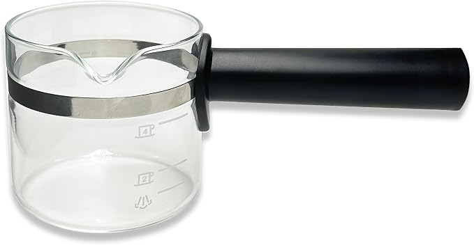 4 Cup Espresso Glass Coffee Pot Replacement-Espresso Accessories | Espresso Accessories，Compatible with IMUSA, Hamilton Beach, Mr.Coffee, Breville, UNIVEN Espresso Machine,Black handle - Image 8