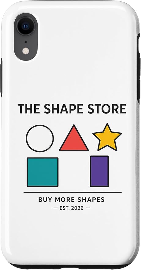 The Shape Store Funny Viral Meme from 2026 AI Humor Case for iPhone XR by Unknown