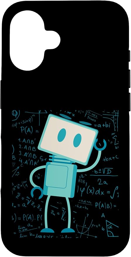 Artificial Intelligence Robot Futuristic AI Robotic Engineer Case for iPhone 16 by Unknown