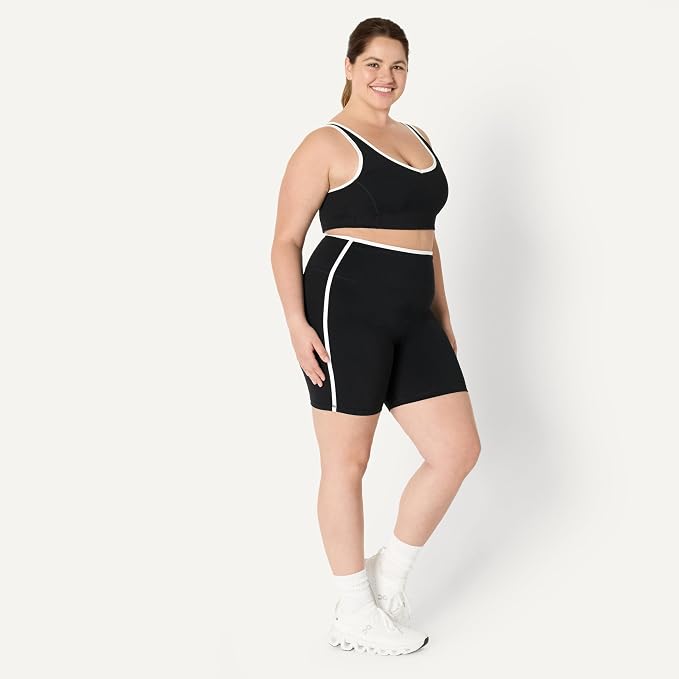 Amazon Essentials Women's Active FormFlex Buttery Soft High Waist Biker Shorts - Image 7