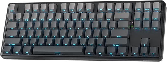Redragon K707 PRO GB 80% Gasket RGB Gaming Keyboard, 3-Modes Wireless TKL Mechanical Keyboard w/Hot-Swap South-Facing LEDs Socket, PBT Gradient Keycaps & 5-Layer Noise Dampening, Custom Linear Switch by REDRAGON