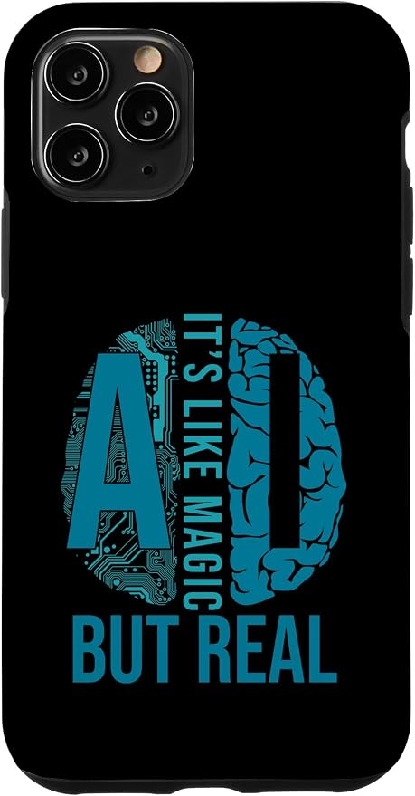 Artificial Intelligence Robot Futuristic AI Robotic Engineer Case for iPhone 11 Pro by Unknown