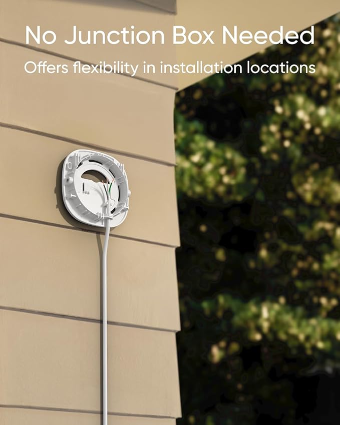 eufy Floodlight Camera E340(with AC Cable),Security Camera Outdoor, 360° PTZ, 24/7 Recording, 2.4G/5G Wi-Fi, 2000 LM, Motion Detection, Built-in Siren, Dual Cam, HB3 Compatible, No Monthly Fee - Image 2