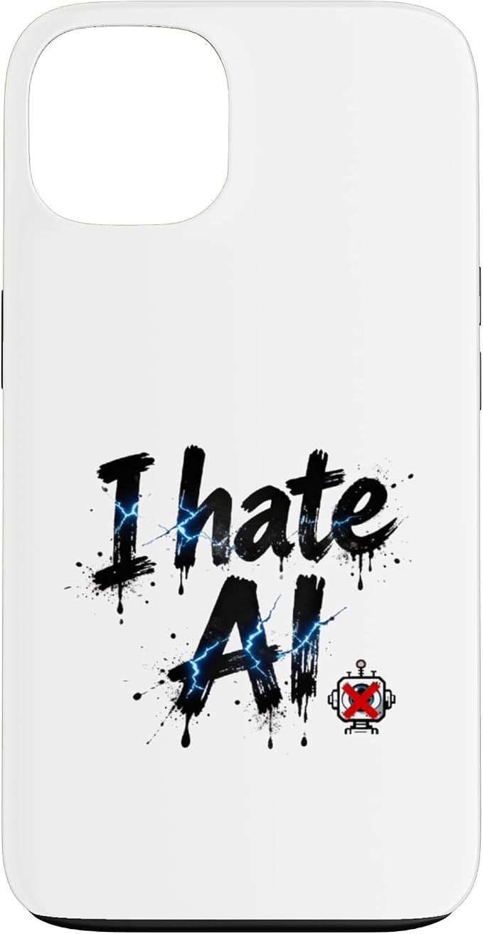 I Hate Ai Case for iPhone 13 by Unknown