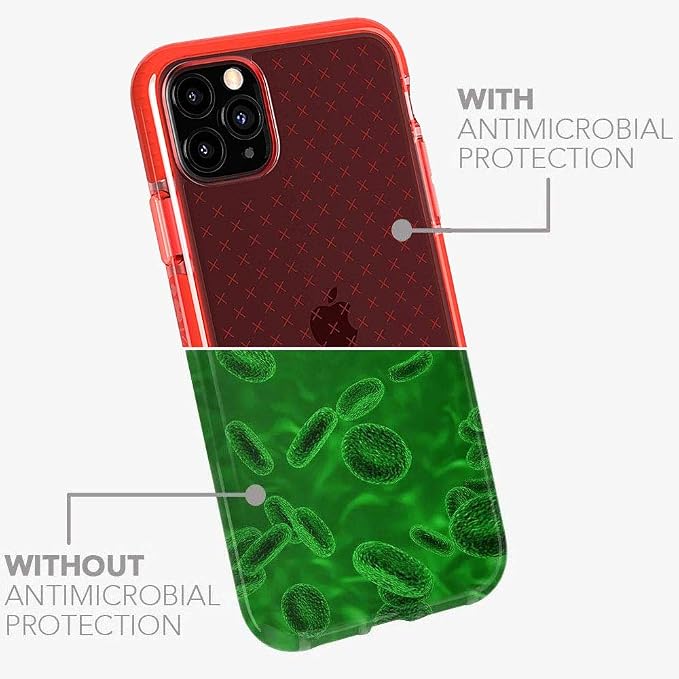 tech21 Evo Check Phone Case for Apple iPhone 11 Pro with 12 ft. Drop Protection Coral - Image 4