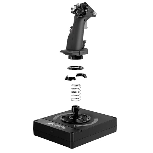 Logitech G X56 H.O.T.A.S Throttle and Joystick Flight Simulator Game Controller, 4 Spring Options, +189 Programmable Controls, RGB Lighting, 2x USB, PC - Black - Image 6