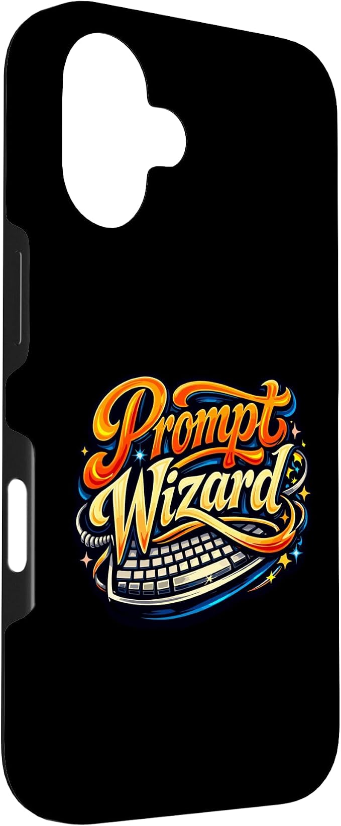 Prompt Wizard AI Retro Keyboard Case for iPhone 16 - Image 3
