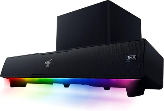 Razer Leviathan V2, Multi-Driver PC Gaming Soundbar w/Subwoofer, Black by Unknown