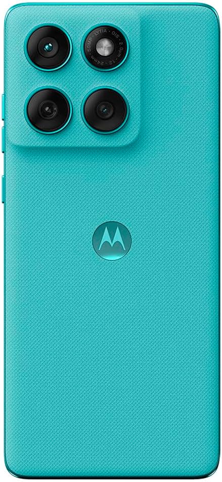Motorola Moto Edge 60 Fusion 5G Ai (Compatible with Tmobile Mint Tello & Global) (256GB+8GB) NFC 50MP Triple Cam Dual Sim 6.67" Curved XT2503-1 Latino American Version (Amazonite (Green)) - Image 3