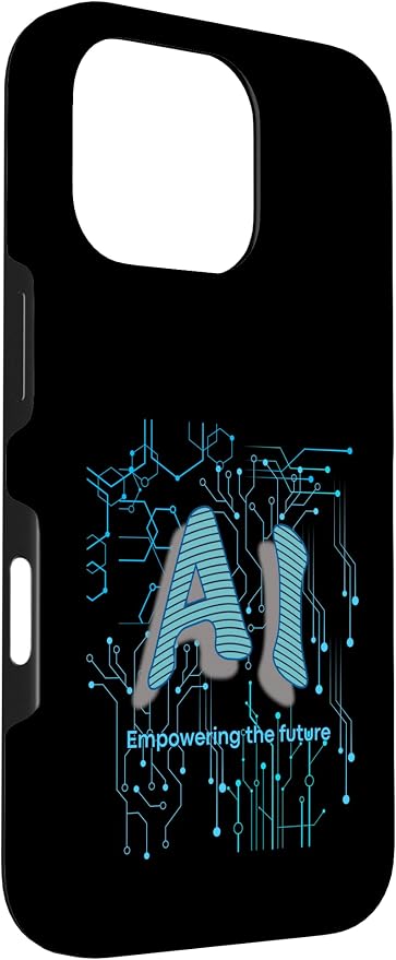 AI Circuit Board Tech Design for programmers & Engineers Case for iPhone 16 Pro - Image 3
