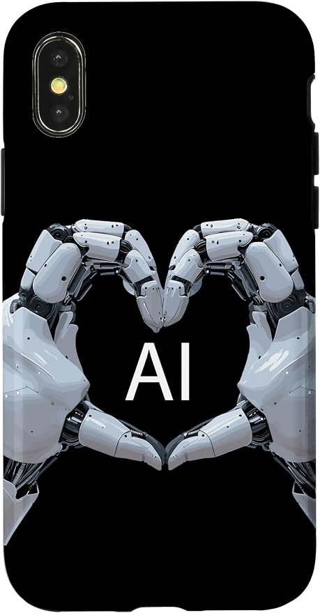 iPhone X/XS Love AI, Artificial Intelligence, robot hands Case by Unknown