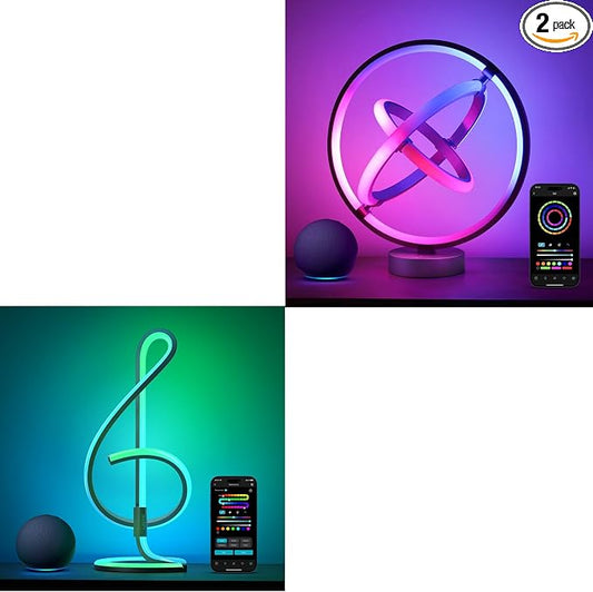 Lepro Bundle - TB1 AI Smart Lamp & TB2 AI Smart Lamp by Lepro