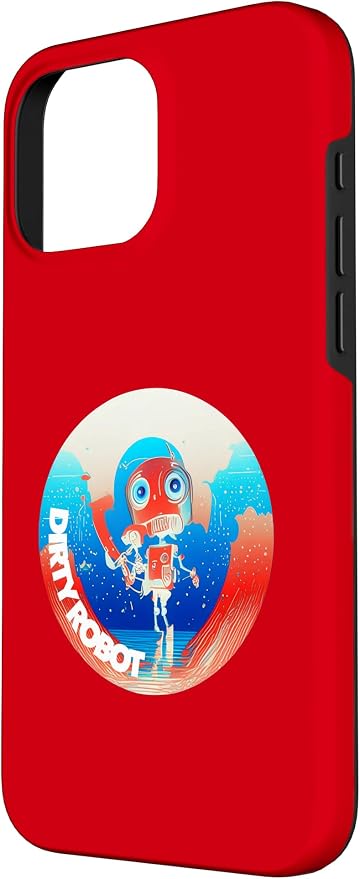 Dirty Robot my computer friend brand AI computing code cobot Case for iPhone 16 Pro Max - Image 2