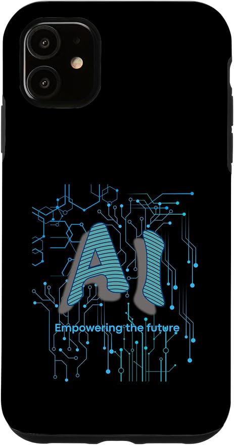 AI Circuit Board Tech Design for programmers & Engineers Case for iPhone 11 by Unknown