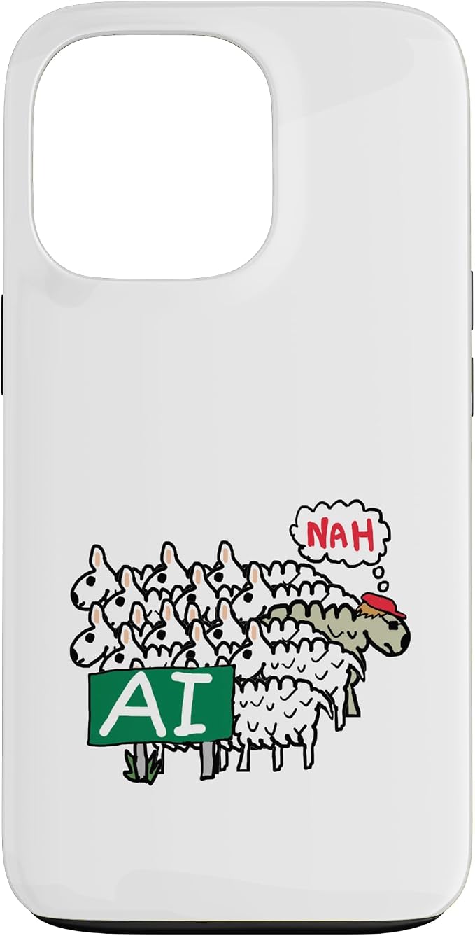 Anti AI Case for iPhone 13 Pro by Unknown