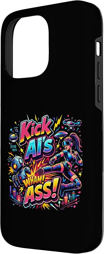 Tech Human vs AI Case for iPhone 14 Pro Max - Image 2