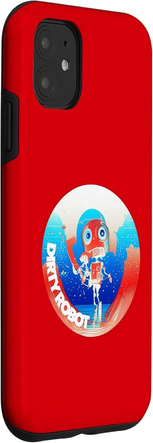 Dirty Robot my computer friend brand AI computing code cobot Case for iPhone 11 - Image 3