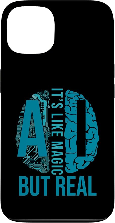 Artificial Intelligence Robot Futuristic AI Robotic Engineer Case for iPhone 13 by Unknown