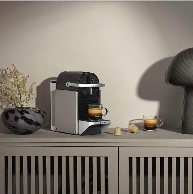 Nespresso Pixie Original Espresso Machine by Breville, Titan - Image 7