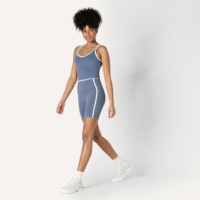 Amazon Essentials Women's Active FormFlex Buttery Soft High Waist Biker Shorts - Image 5
