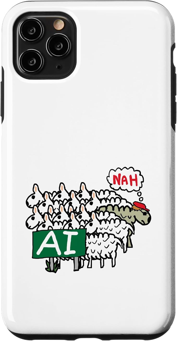 Anti AI Case for iPhone 11 Pro Max by Unknown