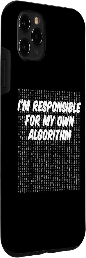 iPhone 11 Pro Max Binary Code Computer Algorithm AI Artificial Intelligence Case - Image 3