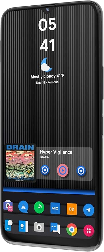 POZZI NEO 1, Unlocked Android Cell Phone for Kids and Seniors, 6.57 inch HD+ Display, 4GB RAM + 64GB, 5000mAh Battery, Dual SIM 4G LTE Smartphone, 16MP Triple AI Camera, Black, T-Mobile - Image 6