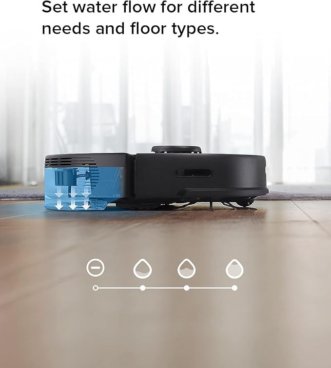 roborock S5 MAX Robot Vacuum and Mop Cleaner, Self-Charging Robotic Vacuum, Lidar Navigation, Selective Room Cleaning, No-mop Zones, 2000Pa Powerful Suction, 180mins Runtime, Works with Alexa - Image 2