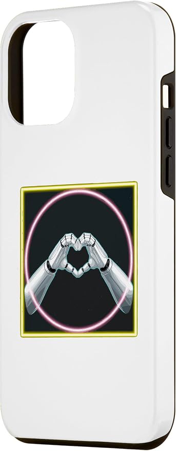 iPhone 15 Pro Max Hand Heart AI Robot | Hands Robot Shirt Case - Image 2