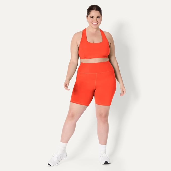 Amazon Essentials Women's Active FormFlex Buttery Soft High Waist Biker Shorts - Image 3