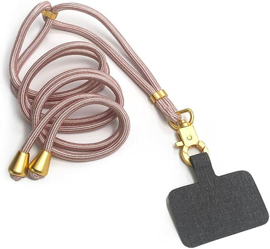 Tech Candy The Hookup Universal Lanyard Mobile Cell Phone Strap, Rose Gold - Quality, Wrist, Neck, Crossbody, Adjustable by TechCandy%7CDistill%7CTrove