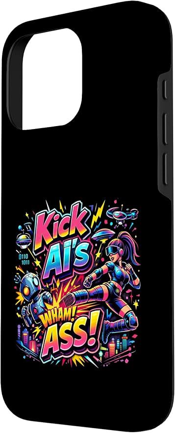 Tech Human vs AI Case for iPhone 16 Pro - Image 2