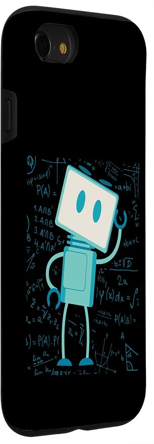 Artificial Intelligence Robot Futuristic AI Robotic Engineer Case for iPhone SE (2020) / 7 / 8 - Image 3