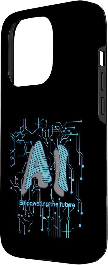 AI Circuit Board Tech Design for programmers & Engineers Case for iPhone 15 Pro - Image 2